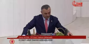 İYİ Parti'nin fındık üreticilerinin sorunlarının araştırılması için verdiği grup önerisi reddedildi