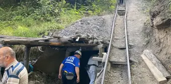 Zonguldak'ta ruhsatsız maden ocağında göçük: İşçi mahsur kaldı