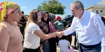 DEM Parti Eş Genel Başkanı Tuncer Bakırhan Mardin'de Temaslarda Bulundu