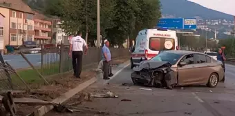 Samsun'da trafik kazası: 4 kişi yaralandı