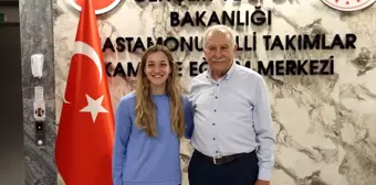 Eski Bakan Murat Başesgioğlu, Kastamonu'da 2024 Paris Olimpiyatlarına hazırlanan sporcuları ziyaret etti