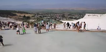 Pamukkale'deki Termal Su Kaynaklarında Düşüş Yaşanıyor