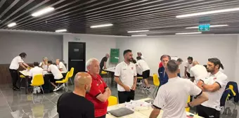 TFF UEFA Pro Lisans Antrenör Eğitim Programı'nın ikinci yüz yüze eğitimi başladı