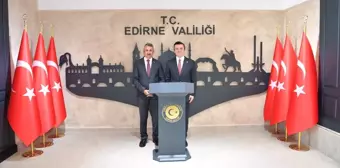 Aile ve Sosyal Hizmetler Bakan Yardımcısı Edirne Valisi'ni ziyaret etti