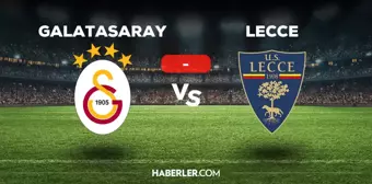 Galatasaray Lecce maçı kaç kaç, bitti mi? MAÇ SKORU! Galatasaray Lecce maçı kaç kaç, canlı maç skoru!