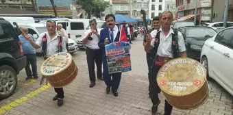 Dikmen Belediye Başkanı ve Davul Zurna Ekibi Sinop Dikmen Yağlı Güreşleri'ne Davet Ediyor