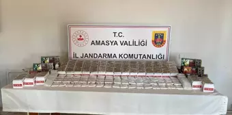 Amasya'da 25 Bin 747 Doldurulmuş Makaron Ele Geçirildi