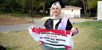 Bursa Uludağ Üniversitesi Mezunlarından Filistin'e Destek