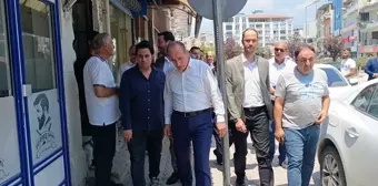 Bakan Yardımcısı Bulut, Samandağ'da esnafı ziyaret etti