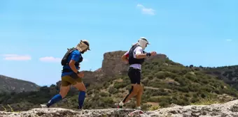 Ulubey Kanyonu'nda düzenlenen Ultra Trail Koşusu tamamlandı