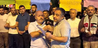 Adıyaman'da İsmail Heniye'nin suikast sonucu şehit edilmesi protesto edildi