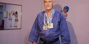 Eskişehir'deki Veteran Judo Sporcuları Dünya Şampiyonası İçin Antrenman Yapıyor