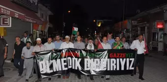 İran'da suikaste uğrayan Hamas lideri için yürüyüş düzenlendi