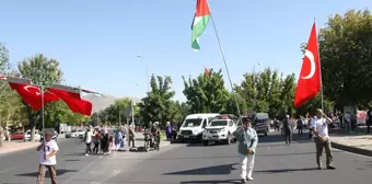 Kayseri ve Niğde'de Hamas liderine tepki yürüyüşleri düzenlendi