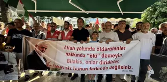 Isparta'da Filistin'e Destek Protestosu