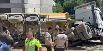 Sarıyer'de inşaat işçisi hafriyat kamyonunun altında kalarak hayatını kaybetti