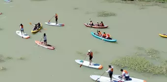 Kahramanmaraş'ın Andırın ilçesi doğa sporları tutkunlarına ev sahipliği yapıyor