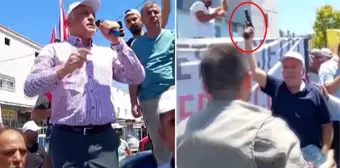 CHP Milletvekili Meriç'e silahlı provokasyon! Tetiğe peş peşe basıp 'Kimseyi konuşturmam' dedi