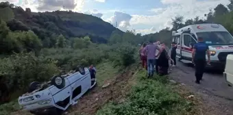 Zonguldak'ta trafik kazası: 2 kişi yaralandı