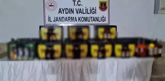 Aydın'da jandarma ekipleri sahte ve kaçak alkol uygulaması kapsamında 391 iş yerinde kontrol gerçekleştirdi