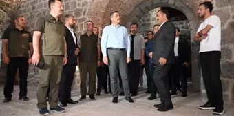 Erzurum Valisi Mustafa Çiftçi, tarihi tabyaların korunması için talimat verdi