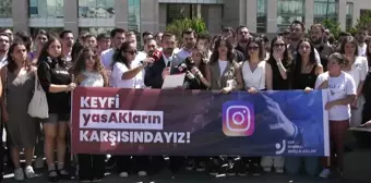 CHP İstanbul İl Gençlik Kolları Instagram'ın erişime kapatılmasına karşı suç duyurusunda bulundu