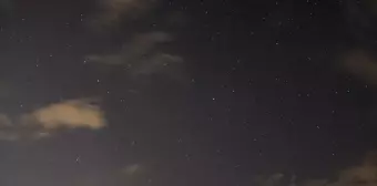 Karapınar'da Perseid Meteor Yağmurları Gözlemlenmeye Devam Ediyor