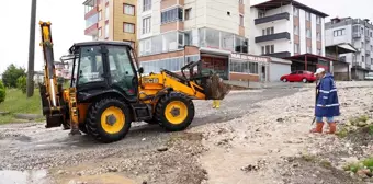 Fatsa'da Şiddetli Yağış Sonucu Hasar Meydana Geldi