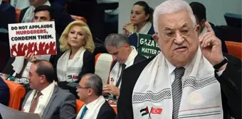 TBMM'de tarihi oturum! Mahmud Abbas, İsrail'e meydan okudu