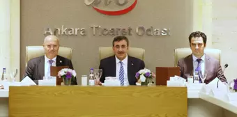 ATO Başkanı Baran, Cumhurbaşkanı Yardımcısı Yılmaz'a ATO Üyelerinin Sorun ve Taleplerini Aktardı