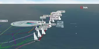 Yelken Maratonu Çekişmeli Yat Sınıfı Etabıyla Son Buldu