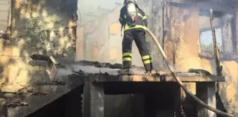 Bucak'ta çıkan yangın söndürüldü