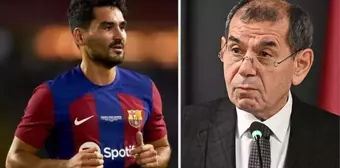 Galatasaray'a gelecek mi? Dursun Özbek'ten İlkay Gündoğan transferi için açıklama var