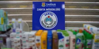 Tarsus'ta Son Kullanma Tarihi Geçmiş 70 Bin Ürün Ele Geçirildi