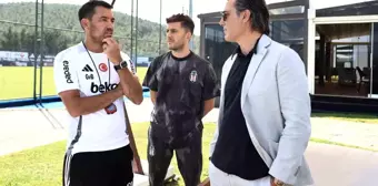 A Milli Futbol Takımı Teknik Direktörü Vincenzo Montella Beşiktaş'ı ziyaret etti