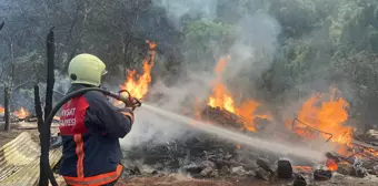 Artvin Şavşat'ta çıkan yangında 3 ev kullanılamaz hale geldi