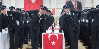 Erzincan Polis Meslek Eğitim Merkezi'nde Mezuniyet Töreni Düzenlendi