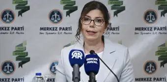 Merkez Parti Genel Başkanı Pelin Gündeş Bakır'dan deprem ve ekonomi açıklamaları