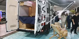 Trabzon'da Kamp Karavan ve Tiny House Fuarı Başladı