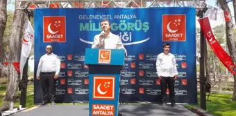 Saadet Partisi Genel Başkanvekili Mahmut Arıkan: Türkiye'nin sorunlarını çözecek kadrolar Saadet Partisi'nde