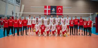 A Milli Erkek Voleybol Takımı Danimarka'ya 3-0 yenildi