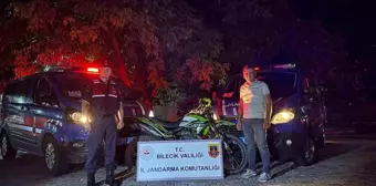 Bilecik'te Çalınan Motosiklet Jandarma Tarafından Bulundu