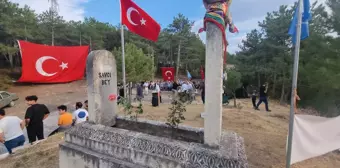 Saru Batu Savcı Bey'in mezarı başında anma töreni düzenlendi