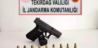 Tekirdağ'da Ruhsatsız Tabanca Operasyonu