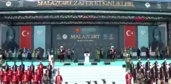 Cumhurbaşkanı Erdoğan: Malazgirt ruhunu yaşatacak, yeni nesillere şanla şerefle teslim edeceğiz