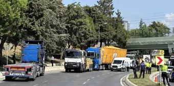 İstanbul'da tırın otobüse çarpması sonucu 8 kişi yaralandı