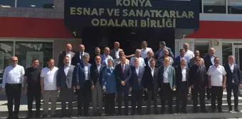 AK Parti Konya Milletvekili Ziya Altunyaldız, Konya'da kamu ve özel sektör temsilcilerinin sorunlarını dinledi