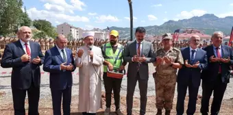 Diyanet İşleri Başkanı Ali Erbaş, Tunceli'de cami temel atma törenine katıldı