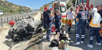 Kütahya'da trafik kazası: 6 yaralı