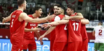 A Milli Erkek Voleybol Takımı Macaristan'ı 3-0 Mağlup Etti